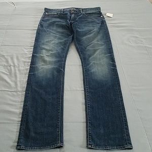 Bonobos 32x34 slim selvedge washed denim